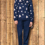 Pigiama serafino - BLUE - 7 - BLUE - PR15