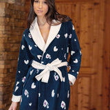 Vestaglia sciallata L. 80 - BLUE - 7 - BLUE - RO72