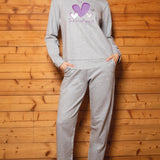 Tuta girocollo - GRIGIO MELANGE - 7 - GRIGIO MELANGE - SE12