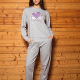Tuta girocollo - GRIGIO MELANGE - 7 - GRIGIO MELANGE - SE12