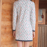 Camicia da notte serafino L 90 - CREMA/BLUE - 7 - CREMA/BLUE - SV26
