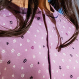 Camicia da notte aperta L 90 - LILLA - 7 - LILLA - TM23