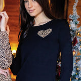 Pigiama girocollo - WILD BROWN - 7 - WILD BROWN - VE26