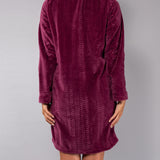 Vestaglia zip L. 95 - BORDEAUX - 7 - BORDEAUX - VR71