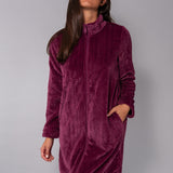 Vestaglia zip L. 95 - BORDEAUX - 7 - BORDEAUX - VR71