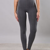 Leggings termico donna nero con interno in micropile – LT01