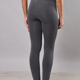 Leggings termico donna nero con interno in micropile – LT01