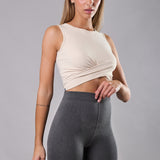 Leggings termico donna nero con interno in micropile – LT01