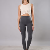 Leggings termico donna nero con interno in micropile – LT01