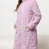 Vestaglia donna in Coral con zip - MALVA - OF71