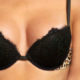 Reggiseno push-up coppe graduate con ferretto Verde Veronica - VARIANTE UNICA - 8054