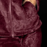 TUTA PIGIAMA IN TESSUTO CON ZIP