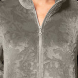VESTAGLIA IN TESSUTO CON ZIP E TASCHE L.95