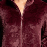 VESTAGLIA IN TESSUTO CON ZIP E TASCHE L.95