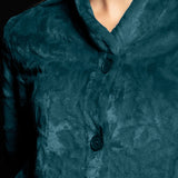 VESTAGLIA IN TESSUTO CON BOTTONI L.90