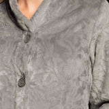VESTAGLIA IN TESSUTO CON BOTTONI L.90