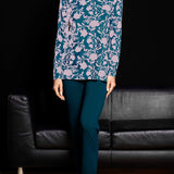 Pigiama donna in viscosa serafino Verde Veronica - OTTANIO - FW16