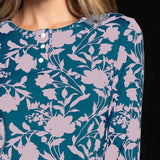 Pigiama donna in viscosa serafino Verde Veronica - OTTANIO - FW16
