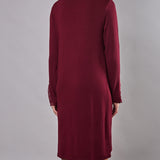 Camicia da notte donna in viscosa con pizzo Verde Veronica - MELOGRANO - QL25