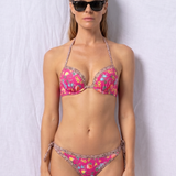 Reggiseno con coppe imbottite e ferretto - ROSA - SS58