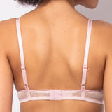 Reggiseno in pizzo floreale con coppe imbottite e ferretto - CIPRIA - 7742