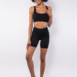 Pantaloncino ciclista Akty - NERO - AT01