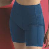 Pantaloncino ciclista Akty - BLU - AT01