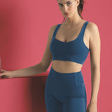 Pantaloncino ciclista Akty - BLU - AT01