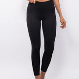 Leggings Akty con tasche - NERO - AT04