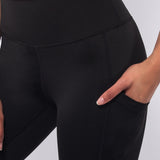 Leggings Akty con tasche - NERO - AT04