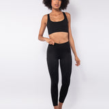 Leggings Akty con tasche - NERO - AT04