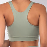 Reggiseno sportivo Akty - VERDE MILITARE - AT07