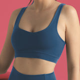 Reggiseno sportivo Akty - BLU - AT07