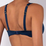 Reggiseno con coppe imbottite senza ferretto - BLU - 8 - BLU - AC56C