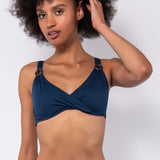 Reggiseno con coppe imbottite senza ferretto - BLU - 8 - BLU - AC56C
