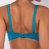 Reggiseno con coppe imbottite senza ferretto - TURCHESE - 8 - TURCHESE - AC56C