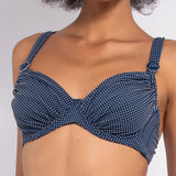 Reggiseno francese con ferretto - BLU - 8 - BLU - BP53 D