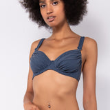 Reggiseno francese con ferretto - BLU - 8 - BLU - BP53 D