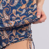 Canotta con imbottitura senza ferretto e slip con coulisse - BLU - CE5869
