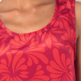 Abito spalla larga girocollo - CHERRY - EY73