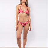 Triangolo con coppe imbottite estraibili - ROSSO - FI56