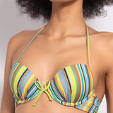 Reggiseno con coppe imbottite e ferretto - LIME - RO54