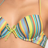 Reggiseno con coppe imbottite e ferretto - LIME - RO54