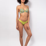 Reggiseno con coppe imbottite e ferretto - LIME - RO54