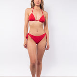 Triangolo con coppe imbottite estraibili - ROSSO - UN52