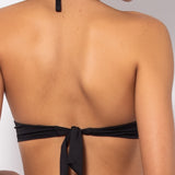 Reggiseno con coppe imbottite e ferretto - NERO - UN54