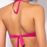Reggiseno con coppe imbottite e ferretto - FUXIA - UN54