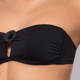 Fascia con coppe estraibili e accessorio - NERO - UN57