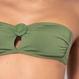 Fascia con coppe estraibili e accessorio - VERDE MILITARE - UN57