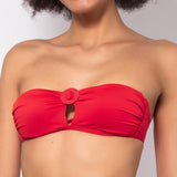 Fascia con coppe estraibili e accessorio - ROSSO - UN57